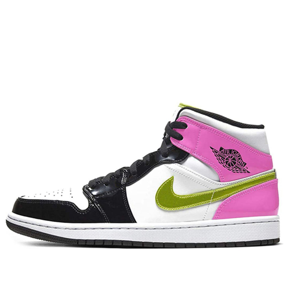 Nike Air Jordan 1 Mid SE 'Cyber Active Fuchsia' White/Cyber/Active Fuchsia CZ9834-100 01