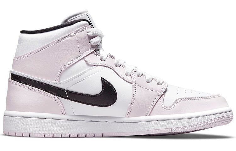Womens WMNS Air Jordan 1 MId Barely Rose BQ6472-500 01