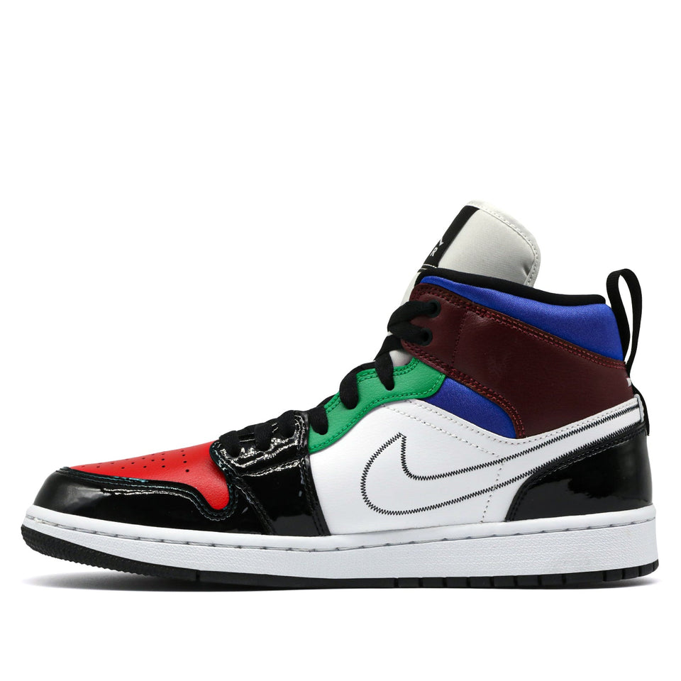 Womens WMNS Air Jordan 1 Mid SE Multi-Color DB5454-001 01