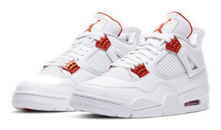 Nike Air Jordan 4 Retro Metallic Pack - Total Orange CT8527-118 01