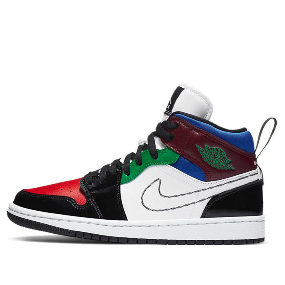 Womens WMNS Air Jordan 1 Mid SE Multi-Color DB5454-001 01