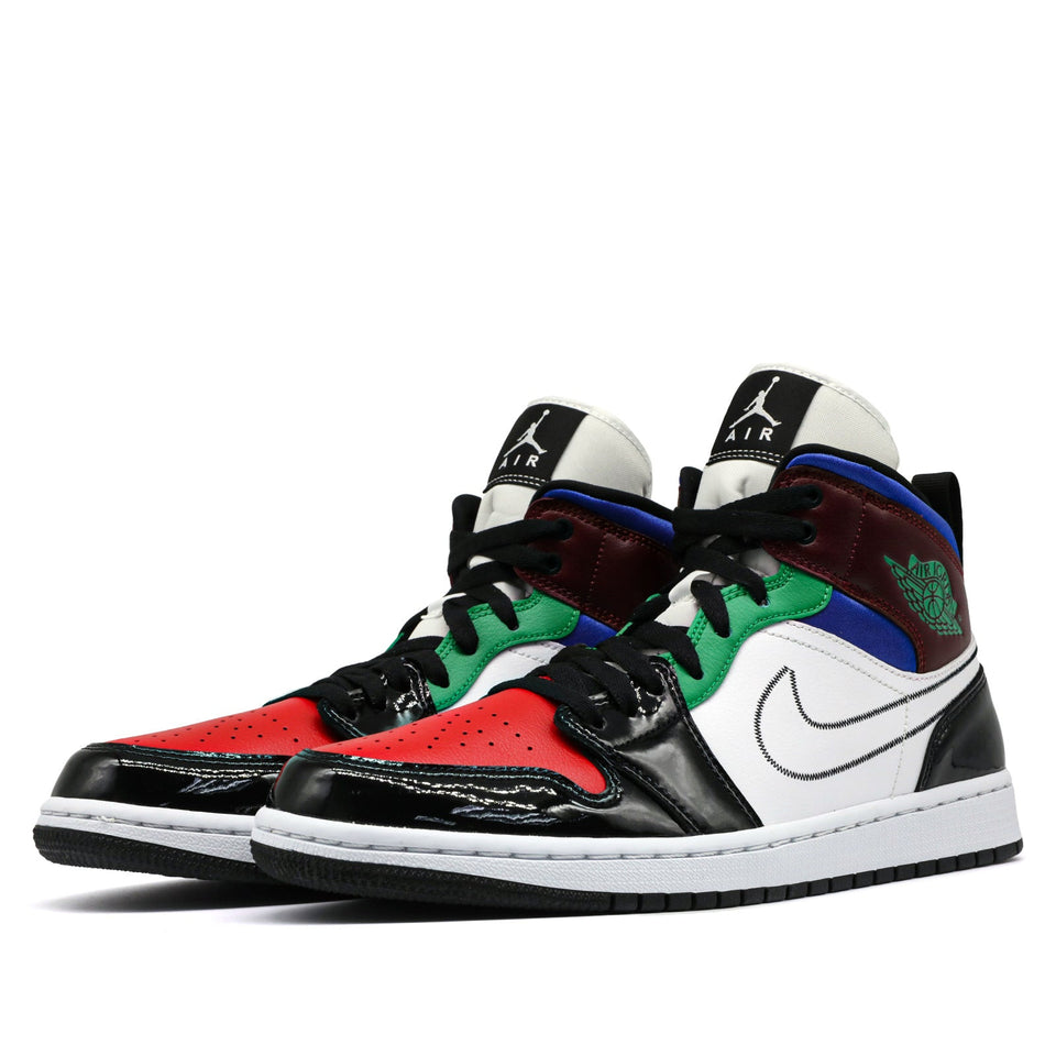 Womens WMNS Air Jordan 1 Mid SE Multi-Color DB5454-001 01