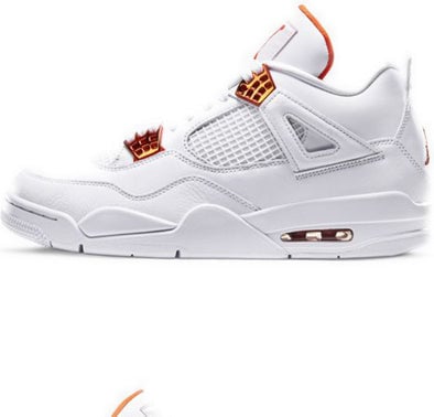 Nike Air Jordan 4 Retro Metallic Pack - Total Orange CT8527-118 01