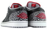 Air Jordan 1 Phat Low Black Cement 350571-061 01