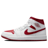 Womens Air Jordan 1 Mid Reverse Chicago BQ6472-161 01