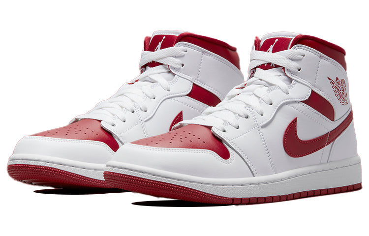Womens Air Jordan 1 Mid Reverse Chicago BQ6472-161 01
