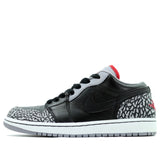 Air Jordan 1 Phat Low Black Cement 350571-061 01