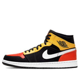Nike Air Jordan 1 Mid SE Black Team Orange 852542-087 01