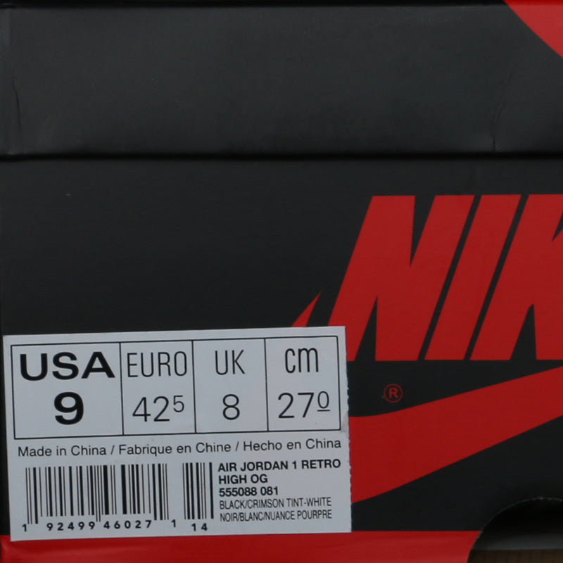 Nike Air Jordan 1 Retro High OG Crimson Tint 555088-081 01