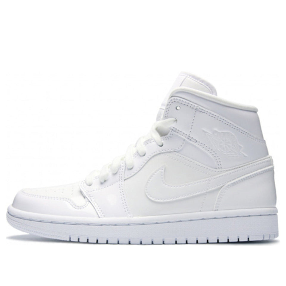 Womens WMNS Air Jordan 1 Mid White BQ6472-111 01