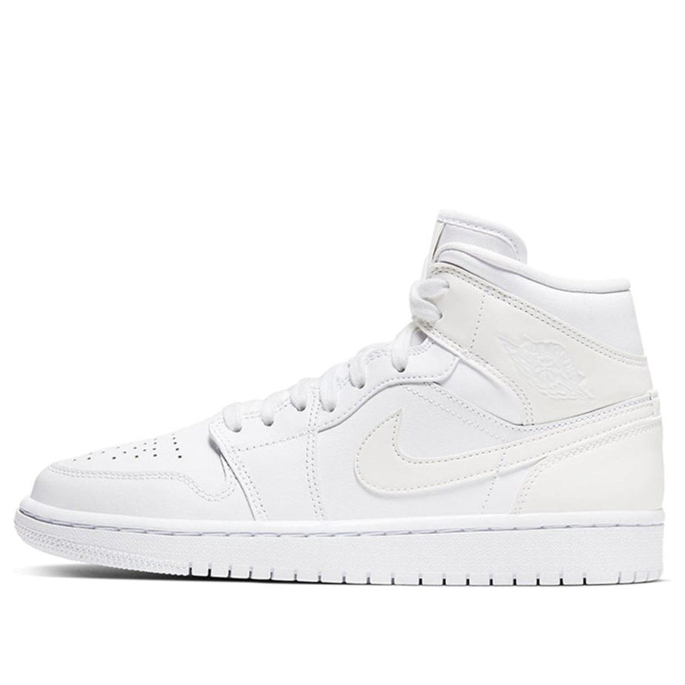 Womens WMNS Air Jordan 1 Mid White BQ6472-112 01