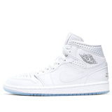 Womens WMNS Air Jordan 1 Mid White CI9100-100 01