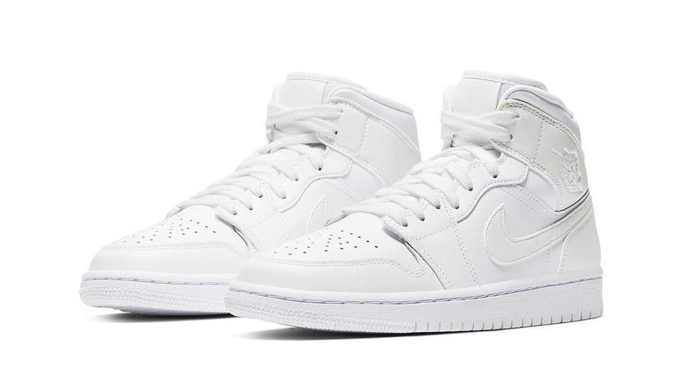 Womens WMNS Air Jordan 1 Mid White BQ6472-112 01