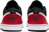 Nike Air Jordan 1 Low 'Brushstroke Swoosh - Black Red' DA4659-001 01