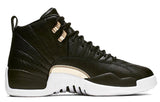 Womens WMNS Air Jordan 12 Retro Black Metallic Gold AO6068-007 01