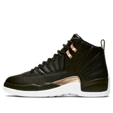 Womens WMNS Air Jordan 12 Retro Black Metallic Gold AO6068-007 01