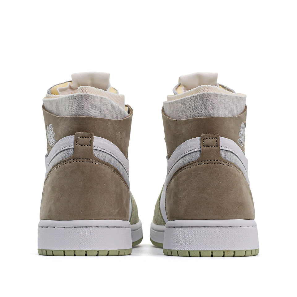 Womens Air Jordan 1 Zoom Air CMFT Olive Aura CT0979-102 01