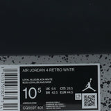 Nike Air Jordan 4 Retro Winter Loyal Blue CQ9597-401 01