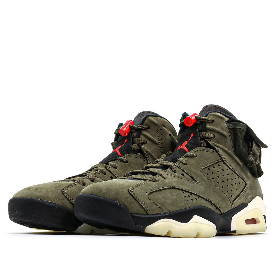 Nike Air Jordan 6 Retro SP Travis Scott - Medium Olive CN1084-200 01