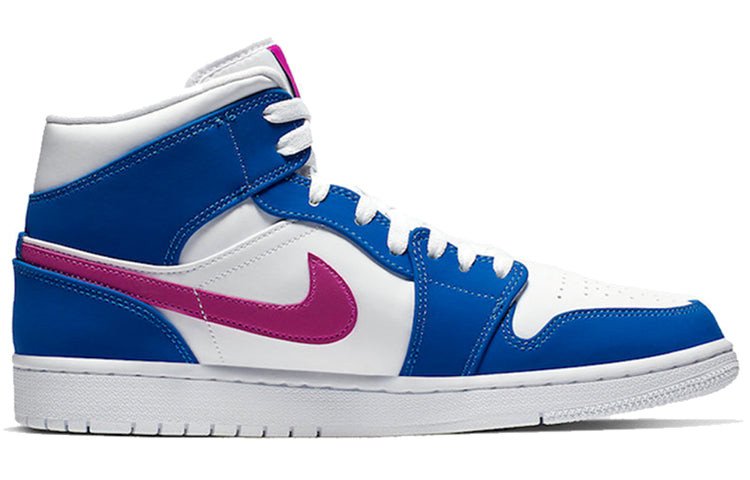 Nike Air Jordan 1 Mid Hyper Royal Violet 554724-451 01