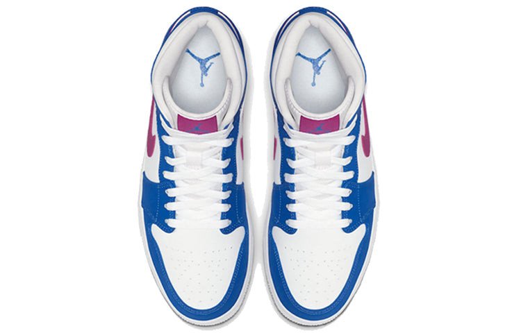 Nike Air Jordan 1 Mid Hyper Royal Violet 554724-451 01