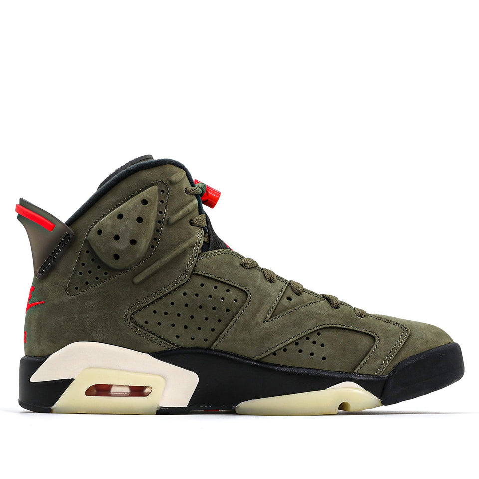Nike Air Jordan 6 Retro SP Travis Scott - Medium Olive CN1084-200 01
