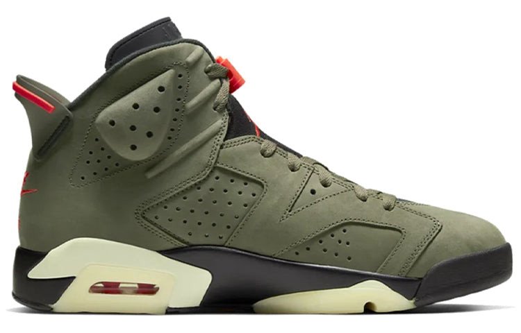 Nike Air Jordan 6 Retro SP Travis Scott - Medium Olive CN1084-200 01