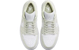 Womens WMNS Air Jordan 1 Low 'Spruce Aura' White/Spruce Aura/Spruce Aura CW1381-003 01