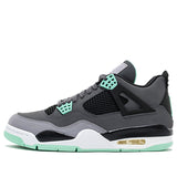 Nike Air Jordan 4 Retro Dark Grey Green Glow 308497-033 01