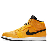 Nike Air Jordan 1 Mid University Gold 554724-700 01