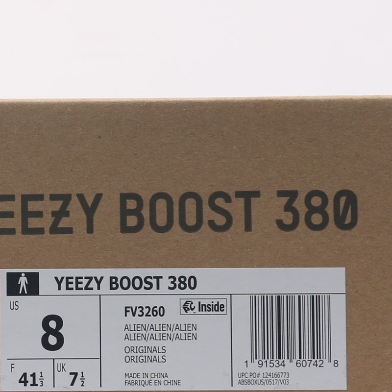 Adidas Yeezy Boost 380 Alien FV3260 01