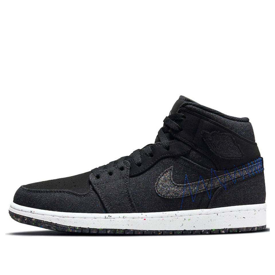 Nike Air Jordan 1 Mid Crater Black Racer Blue DM3529-001 01
