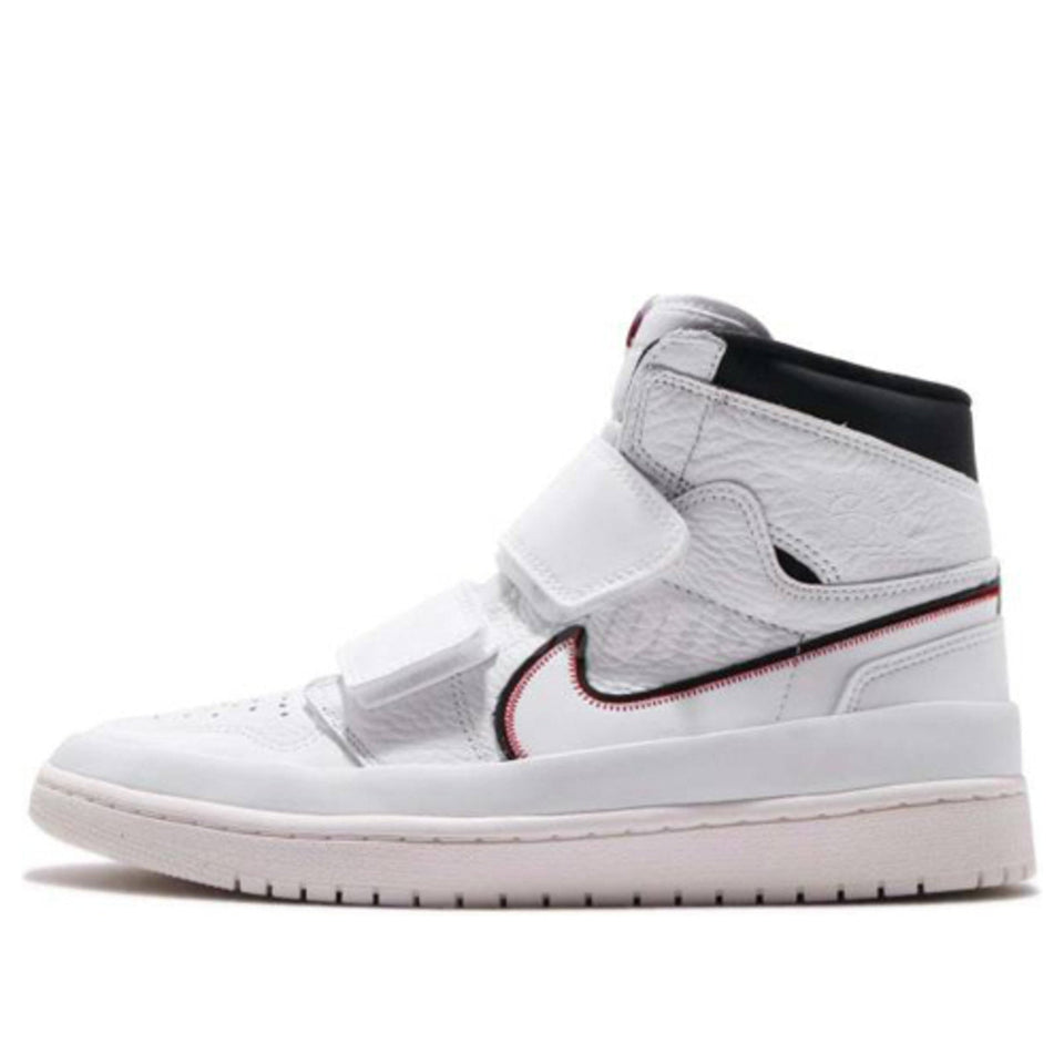 Nike Air Jordan 1 RE HI Double STRP White Black AQ7924-101 01