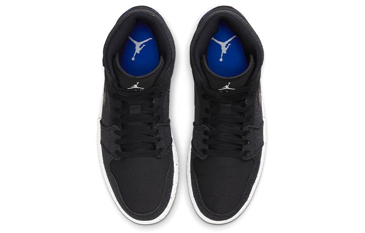 Nike Air Jordan 1 Mid Crater Black Racer Blue DM3529-001 01