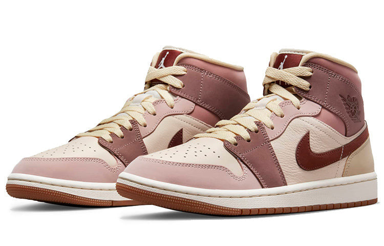 Nike Womens Air Jordan 1 Mid SE Dark Pony DO7440-821 01
