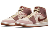 Nike Womens Air Jordan 1 Mid SE Dark Pony DO7440-821 01