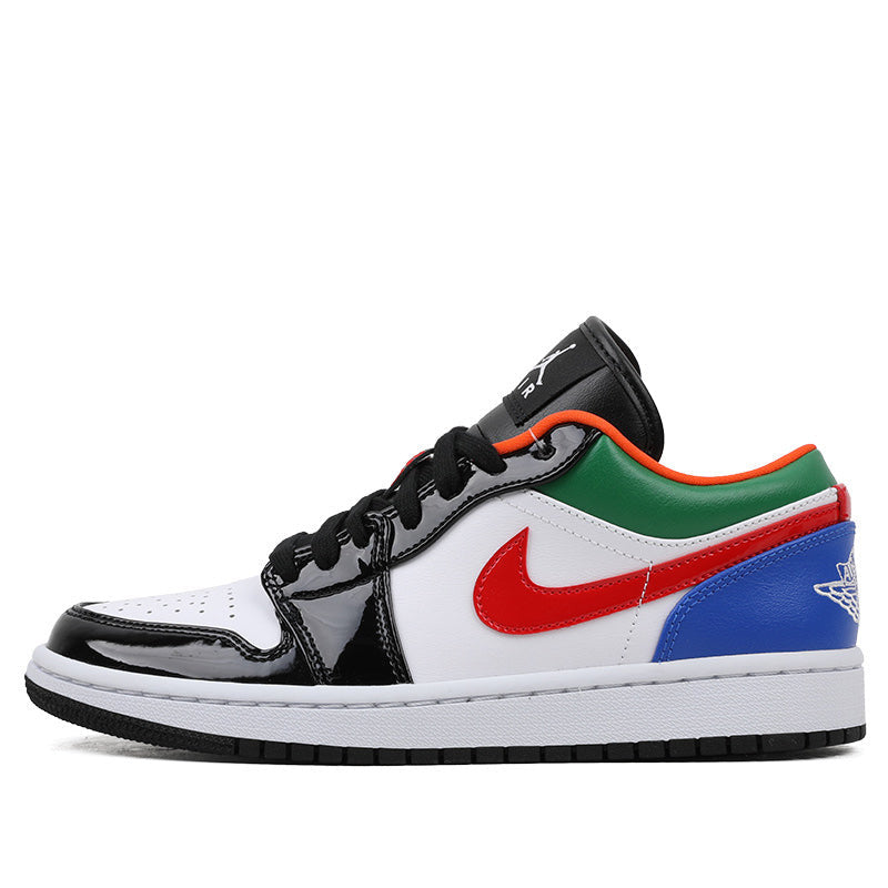Womens WMNS Air Jordan 1 Low SE Multi-Color Black Toe CZ4776-101 01