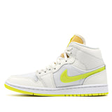 Womens WMNS Air Jordan 1 MId SE Sail Light Vintage Yellow DB2822-107 01