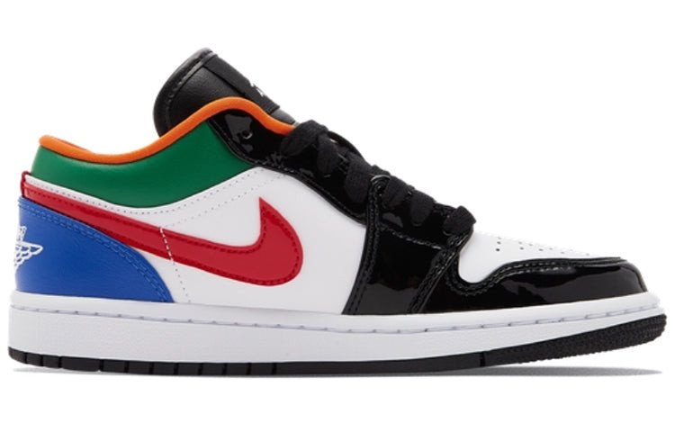 Womens WMNS Air Jordan 1 Low SE Multi-Color Black Toe CZ4776-101 01