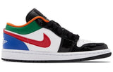 Womens WMNS Air Jordan 1 Low SE Multi-Color Black Toe CZ4776-101 01