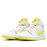 Womens WMNS Air Jordan 1 MId SE Sail Light Vintage Yellow DB2822-107 01