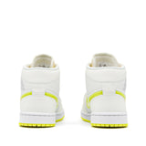 Womens WMNS Air Jordan 1 MId SE Sail Light Vintage Yellow DB2822-107 01