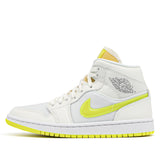 Womens WMNS Air Jordan 1 MId SE Sail Light Vintage Yellow DB2822-107 01