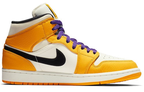 Nike Air Jordan 1 Mid SE University Gold 852542-700 01