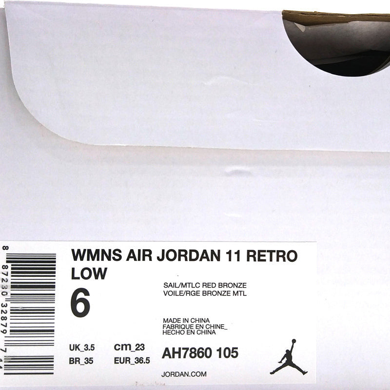 Womens WMNS Air Jordan 11 Retro Low Rose Gold AH7860-105 01