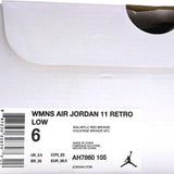 Womens WMNS Air Jordan 11 Retro Low Rose Gold AH7860-105 01