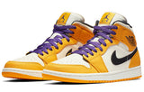 Nike Air Jordan 1 Mid SE University Gold 852542-700 01