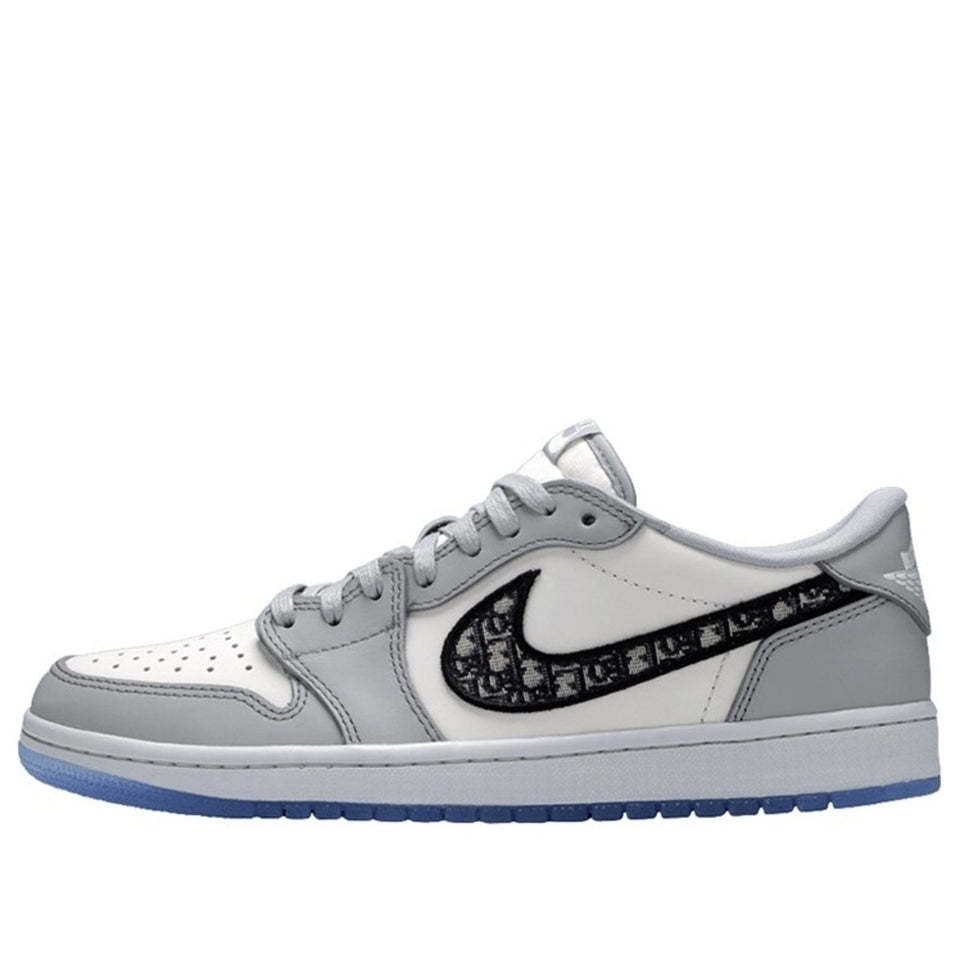 Nike Dior x Air Jordan 1 Low Wolf Grey/Sail/Photon Dust/White CN8608-002 01