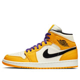 Nike Air Jordan 1 Mid SE University Gold 852542-700 01
