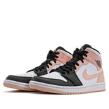 Nike Air Jordan 1 Mid Crimson Tint Arctic Orange Black Toe 554724-133 01